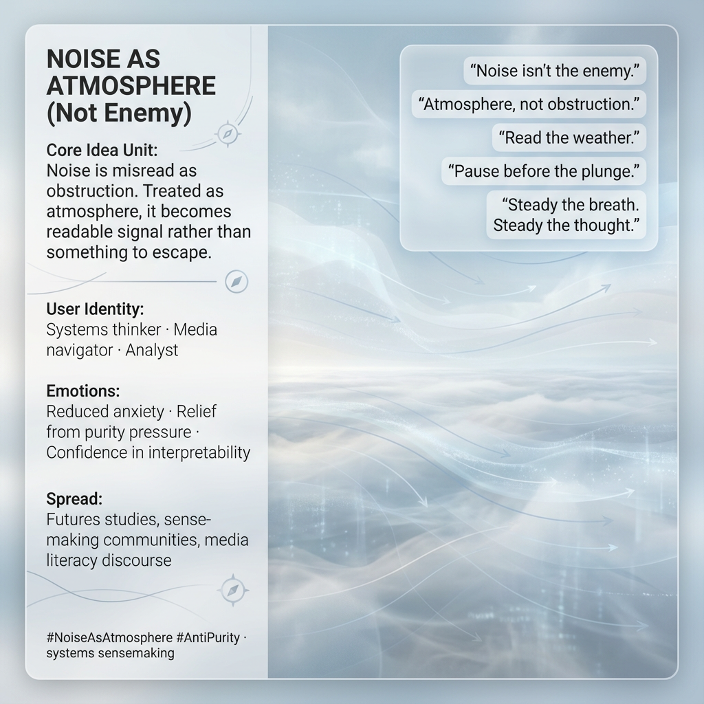 Embracing Noise as Readable